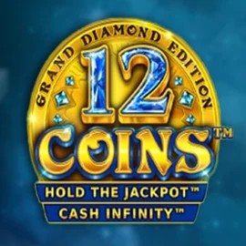 12 Coins Grand Diamond Edition slot icon by Wazdan, available at Kaktuz Casino