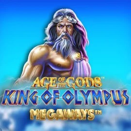 Age Of The Gods: King of Olympus Megaways logo by Origins at Kaktuz Casino