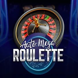 Official Live Casino logo: Auto Mega Roulette by Pragmatic Play at Kaktuz Casino