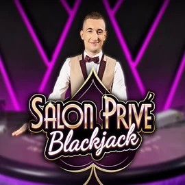 Blackjack Salon Privé casino game by Ezugi – featured logo at Kaktuz Casino