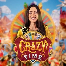 Play the Crazy Time slot by Evolution on Kaktuz Casino