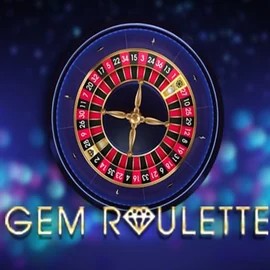 Gem Roulette logo by iSoftBet at Kaktuz Casino