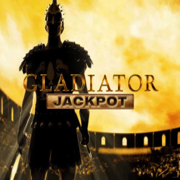 Gladiator Jackpot game by Playtech – logo hosted on Kaktuz Casino