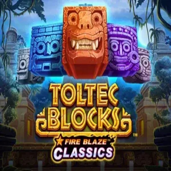 Fire Blaze: Toltec Blocks slot visual from Rarestone Gaming available on kaktuz-casino.kaktosproject.org